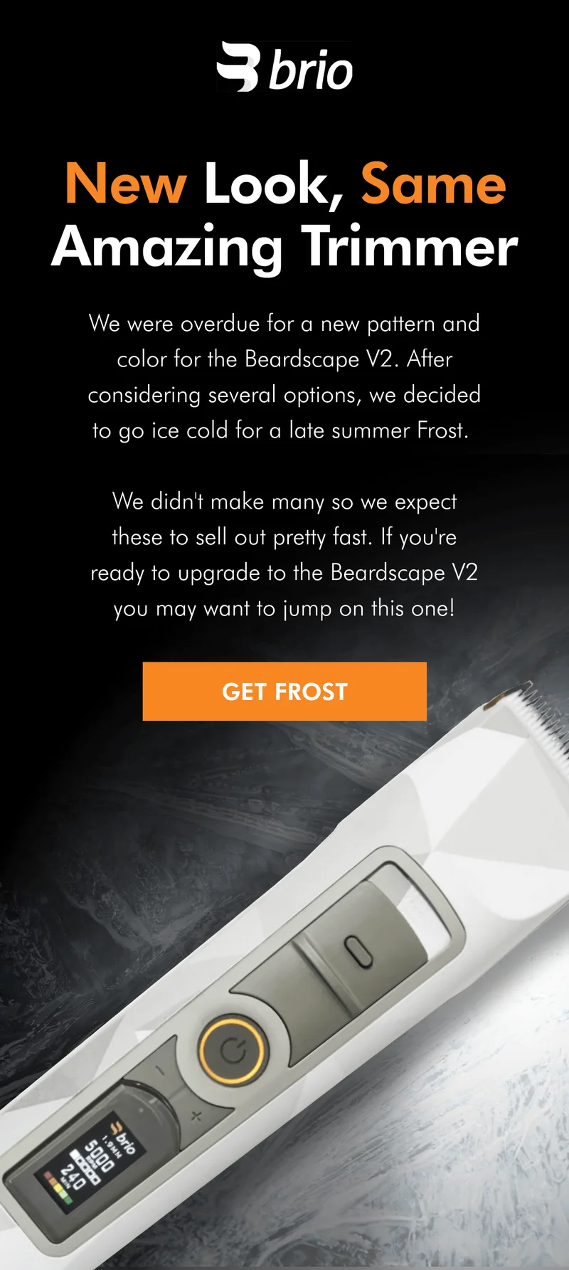New Limited Edition Frost