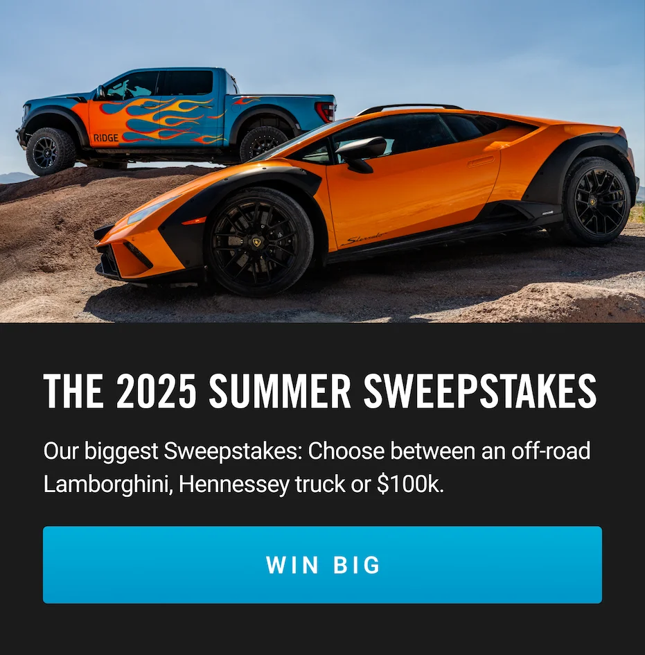The 2025 Summer Sweepstakes