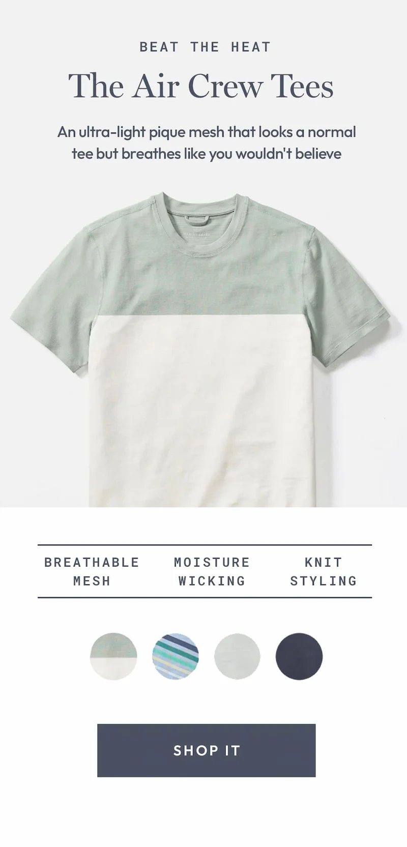 Air Crew Tees