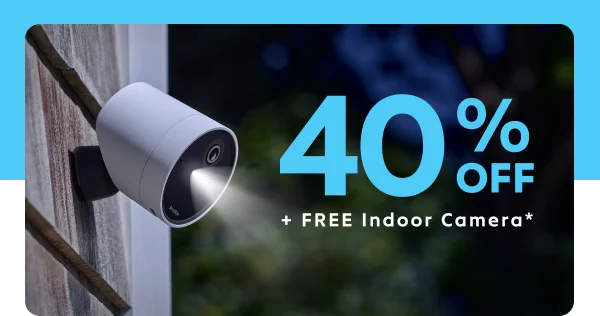 40* off + Free Indoor Camera
