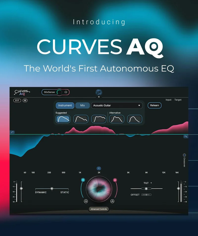 New Plugin! 🤯 Curves AQ - The World’s First Autonomous EQ.