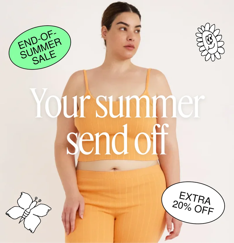Your summer send off | Extra 20% OFF
