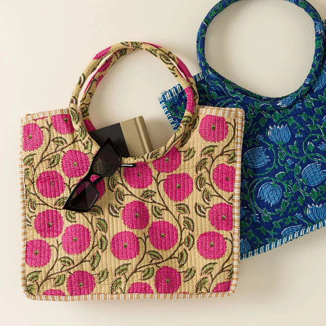 Quilted Carry-All Tote