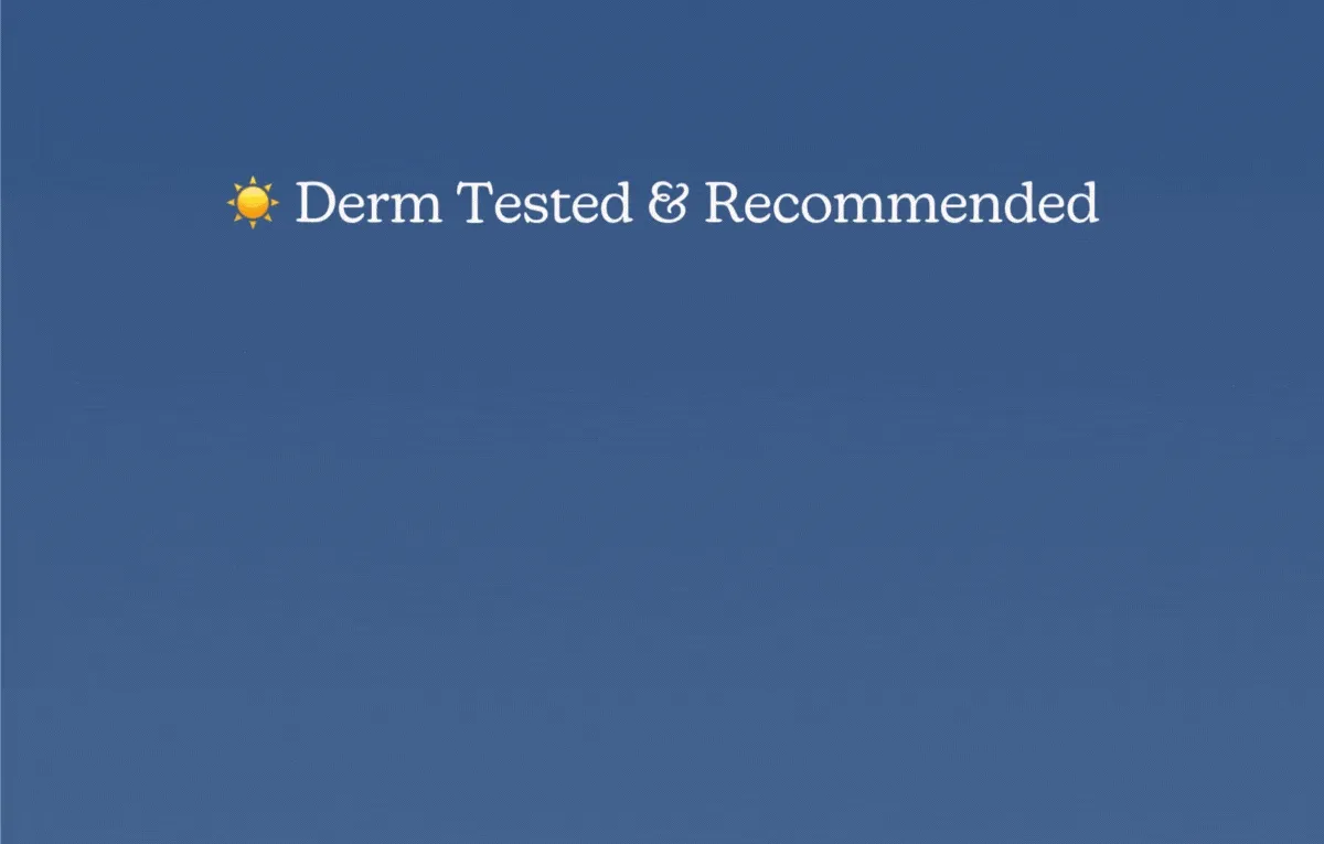 Derm Tested & Recommended - UVA & UVB Protection - Fades Spots & Scars - FSA & HSA Eligible