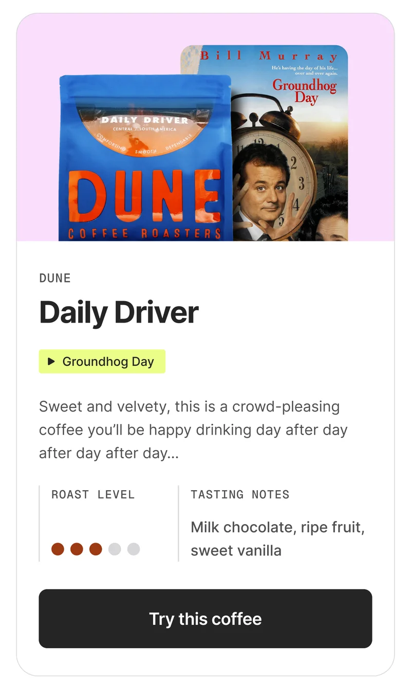 Daily Driver by Dune