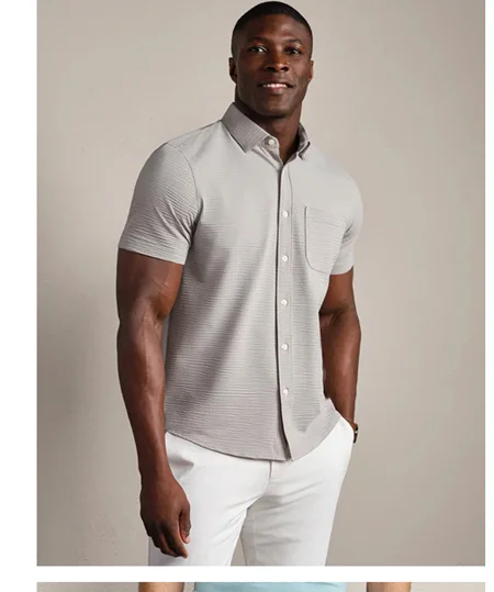 Commuter® Seersucker Short Sleeve