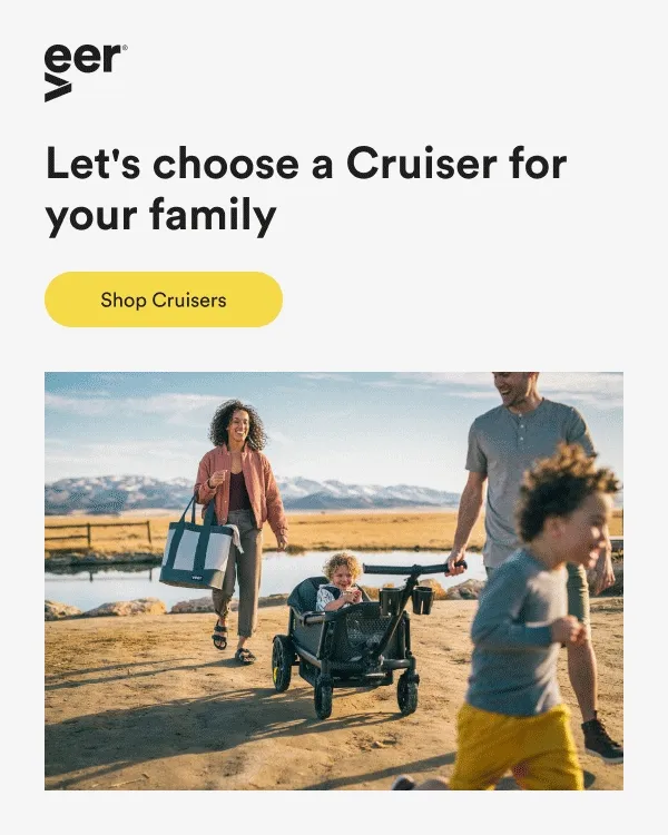 let's choose a cruiser for your family - shop cruisers