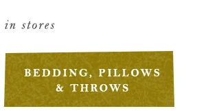 bedding, pillows & throws