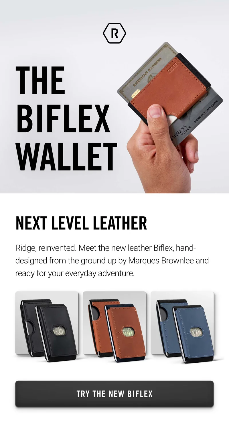 Try The New Biflex Wallet