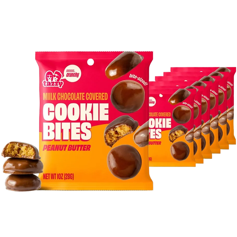 Image of Tazzy Chocolate Peanut Butter Cookie Bites