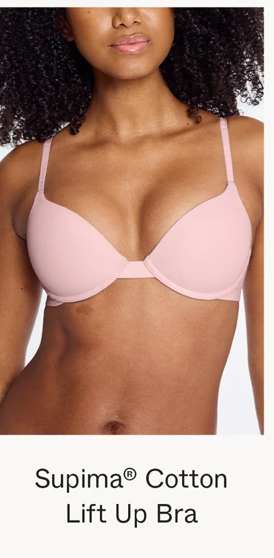 Supima® Cotton Lift Up Bra Ballet