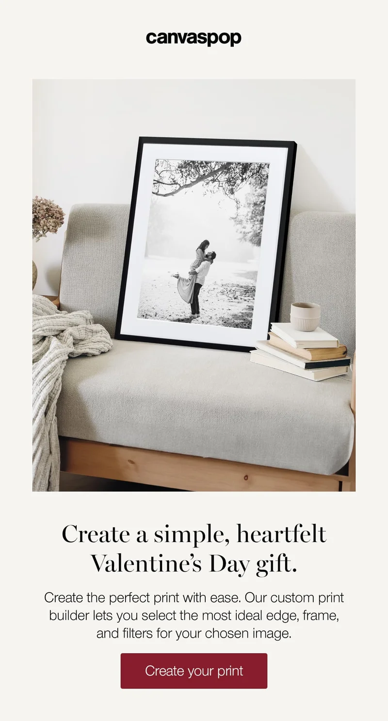 Create a simple, heartfelt Valentine's Day gift.