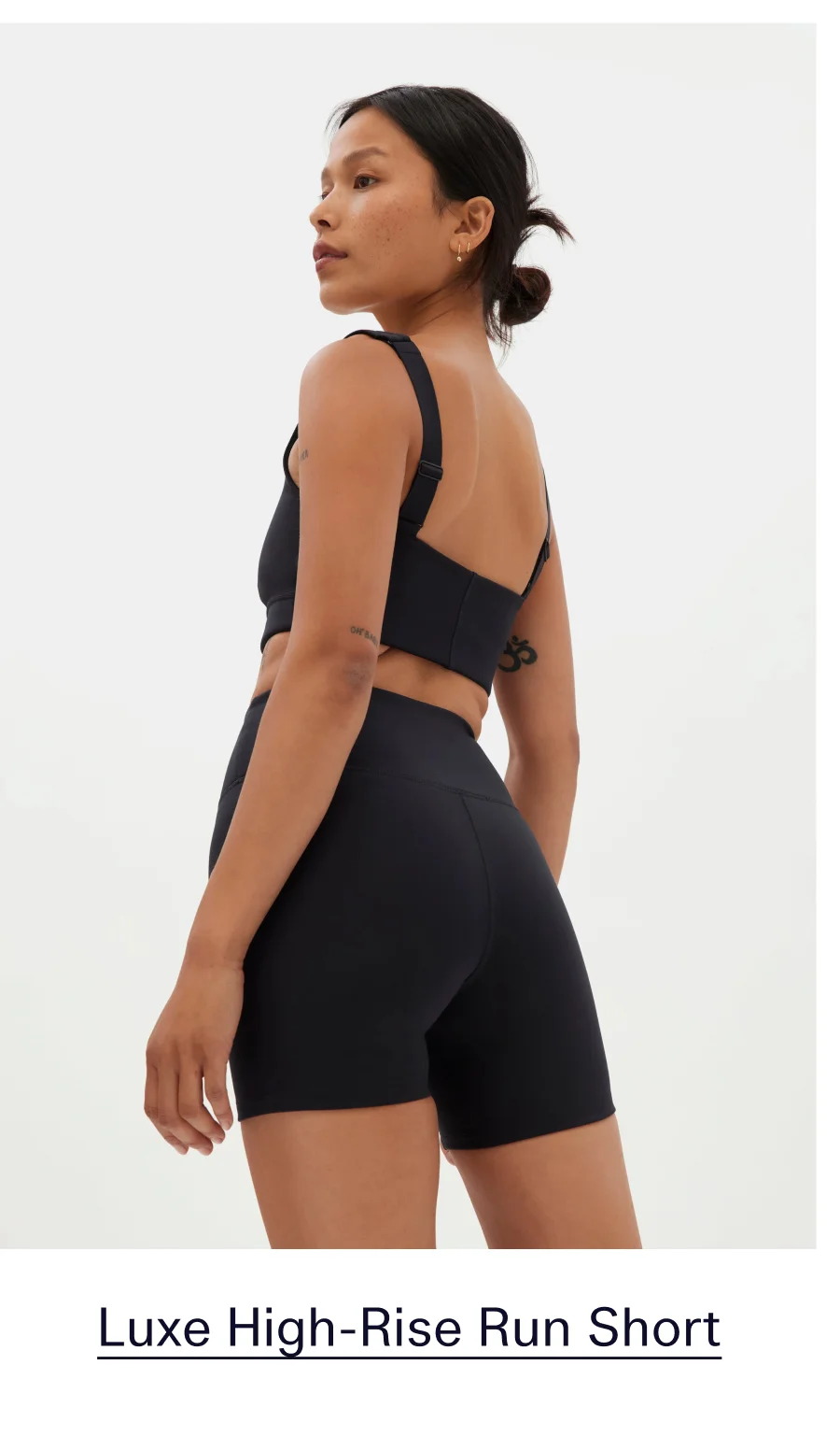 Luxe High-Rise Run Short