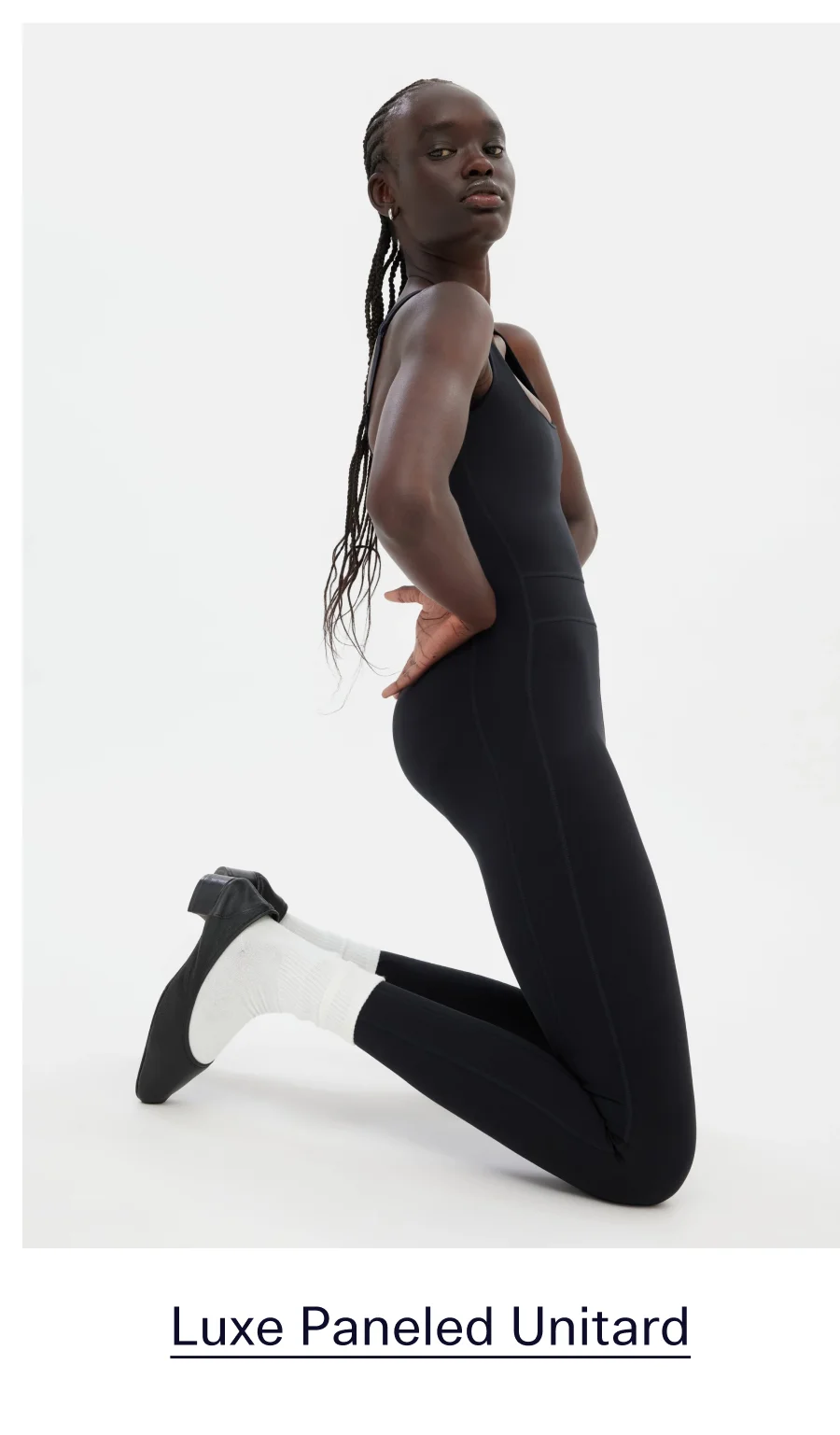 Luxe Paneled Unitard