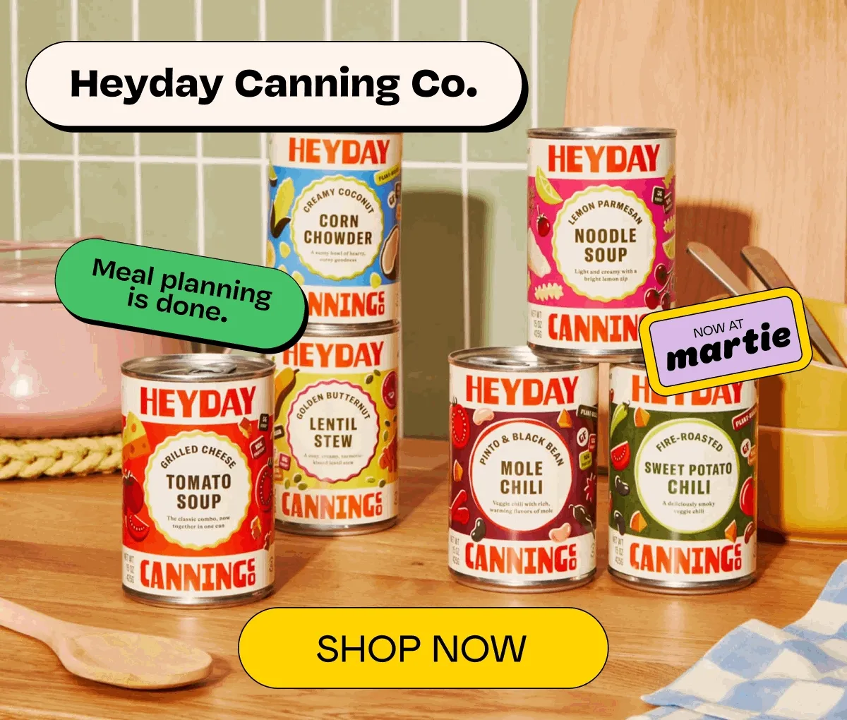 Heyday Canning Co. - SHOP NOW