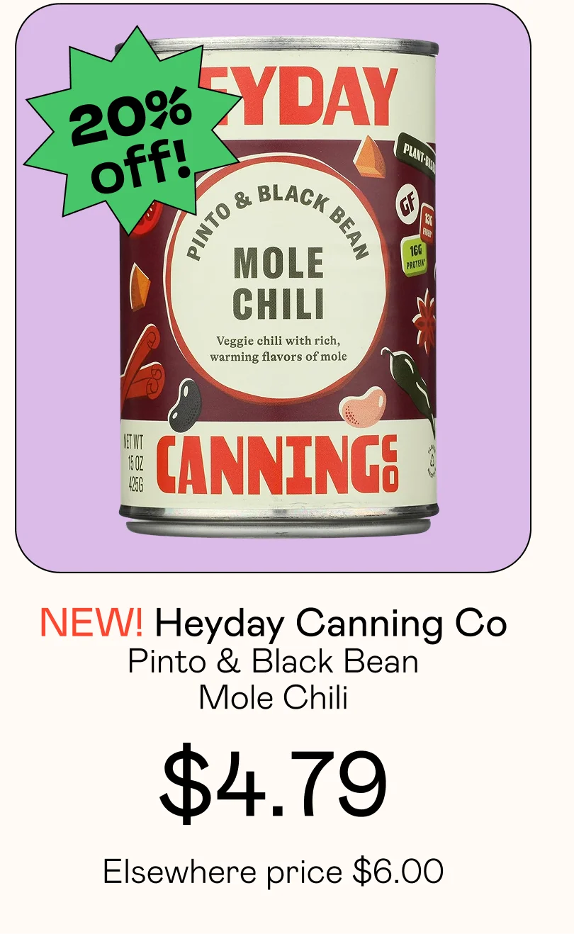 Pinto & Black Bean Mole Chili