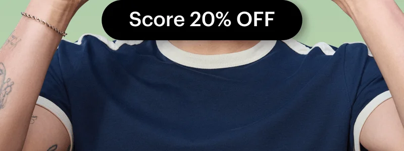 Score 20% OFF