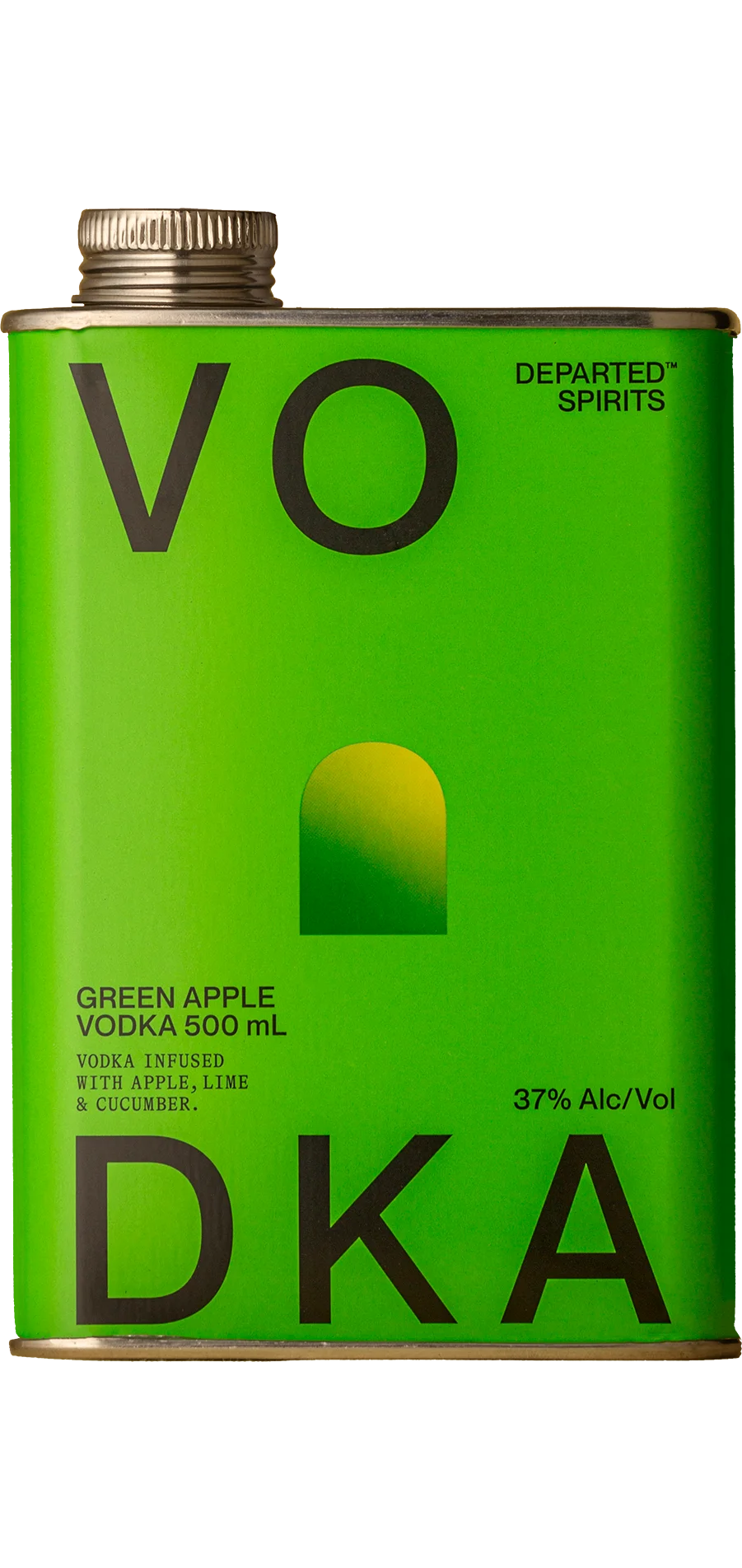 Image of Departed Spirits <BR> Green Apple Vodka 500mL