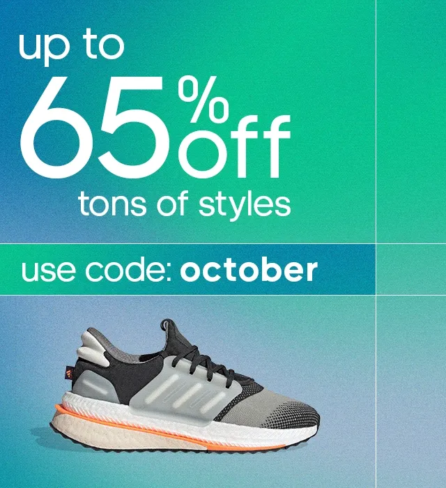 Up to 65% off tons of styles use code: october