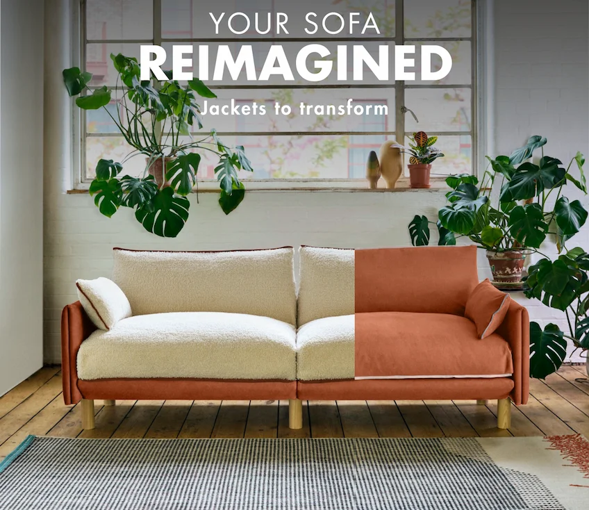 Your sofa, reimagined
