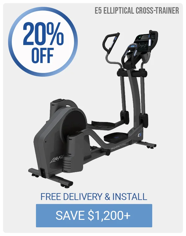 E5 Elliptical Cross-Trainer | 20% OFF