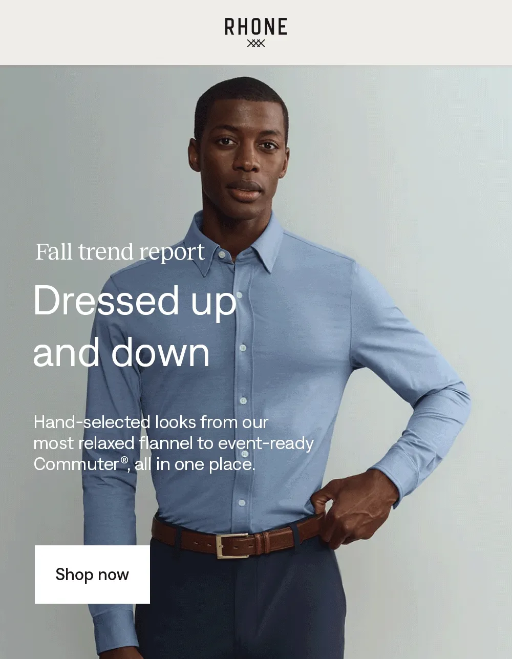RHONE: Shop fall button downs