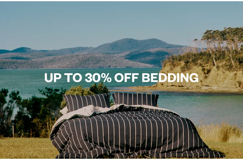 UP TO 30% OFF BEDDING