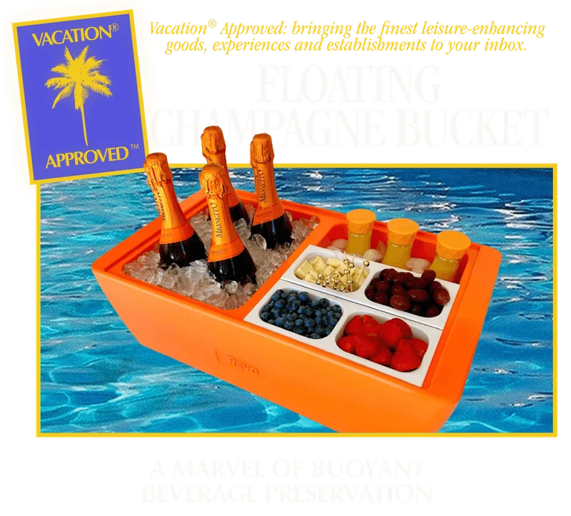 VACATION® APPROVED – Floating Champagne Bucket