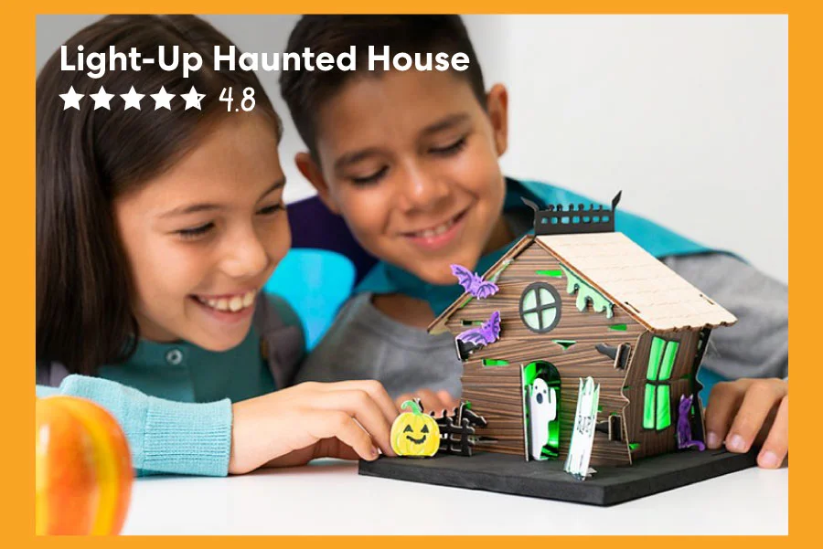 Light-Up Haunted House