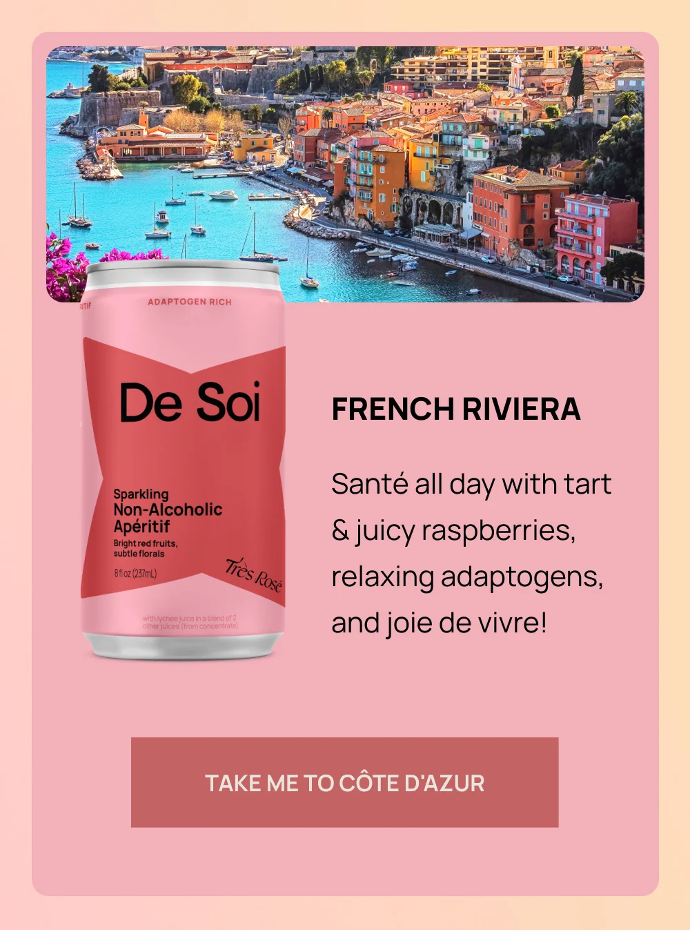 TAKE ME TO CÔTE D'AZUR