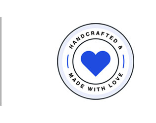 Handcrafted and made with love.