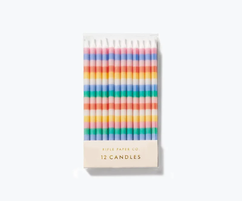 Image of Birthday Candles - Stripes