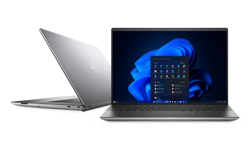 Precision laptop  montage