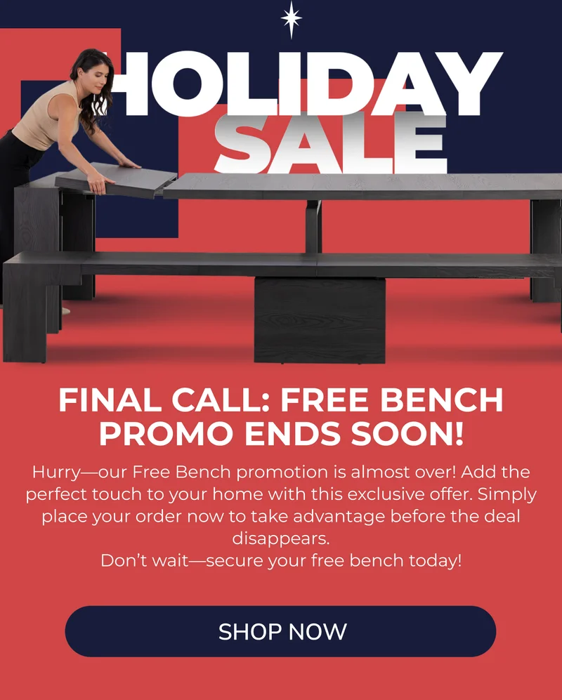 Transformer Table Holiday Sale