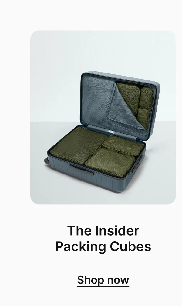The Insider Packing Cubes