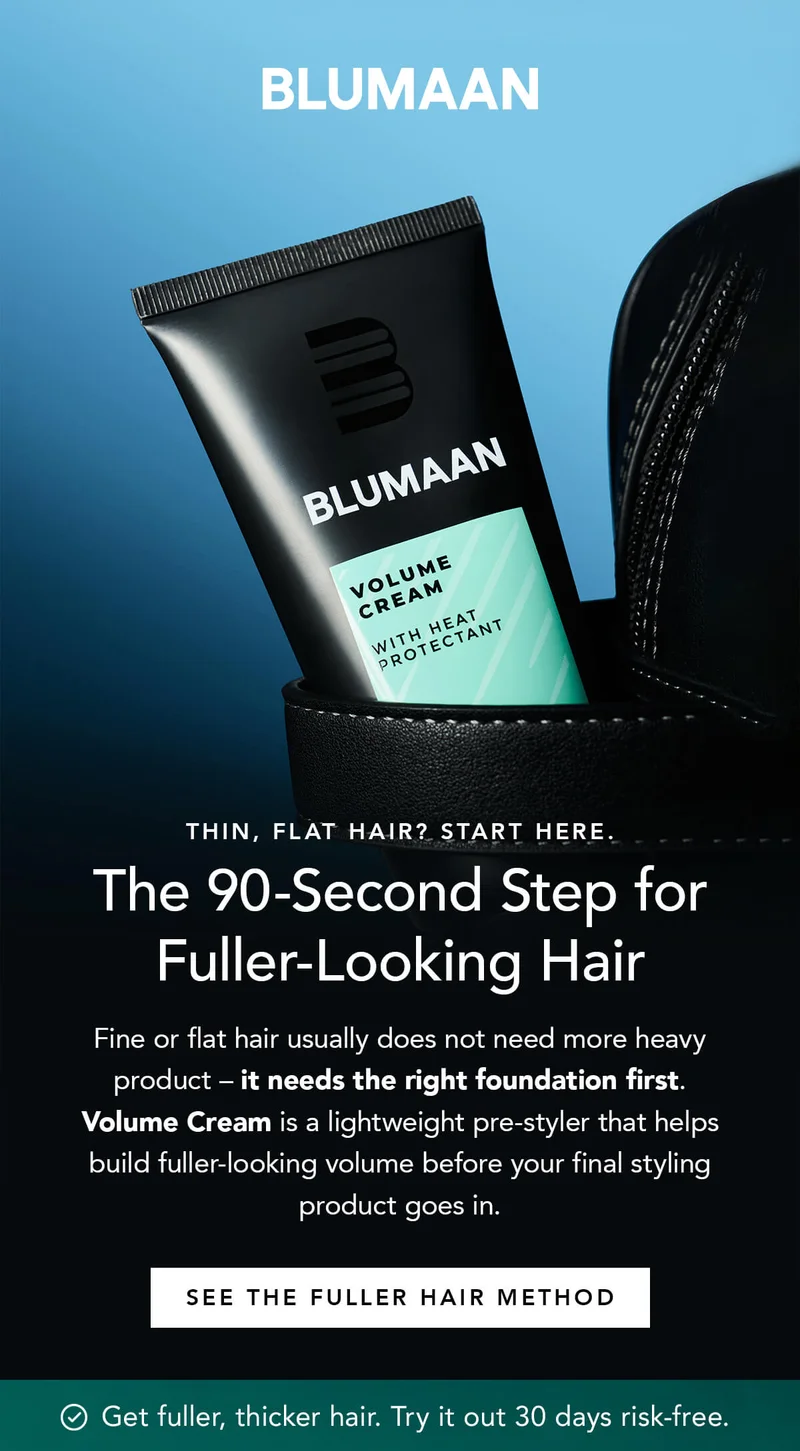 The 90-Second Step for Fuller-Looking Hair