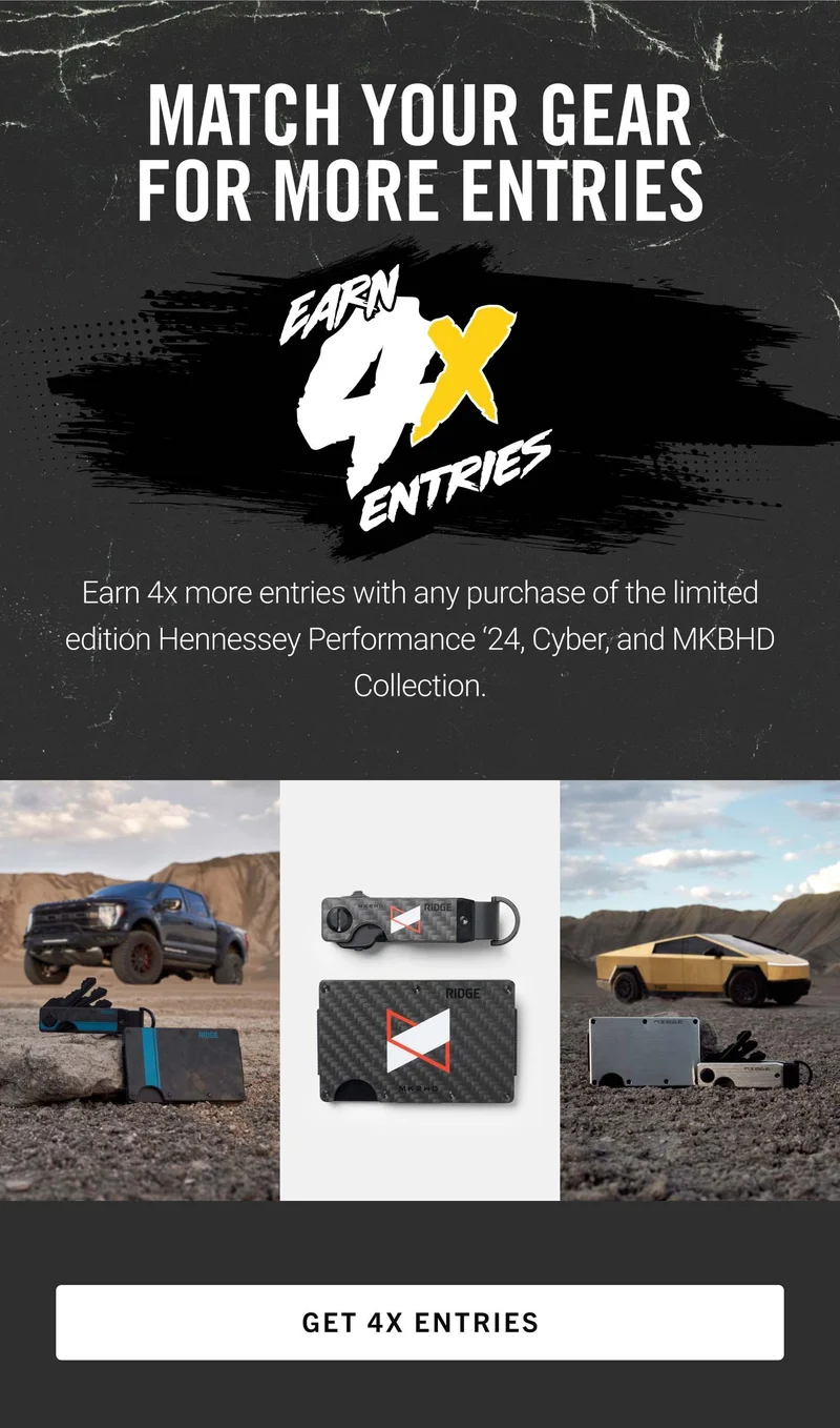 Match Your Gear For More Entries