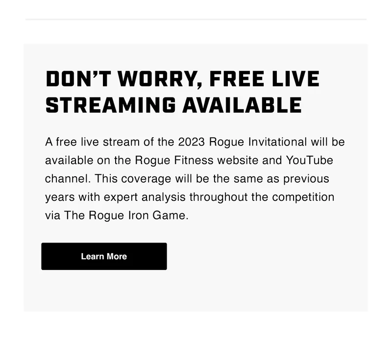 Free Live Streaming Available