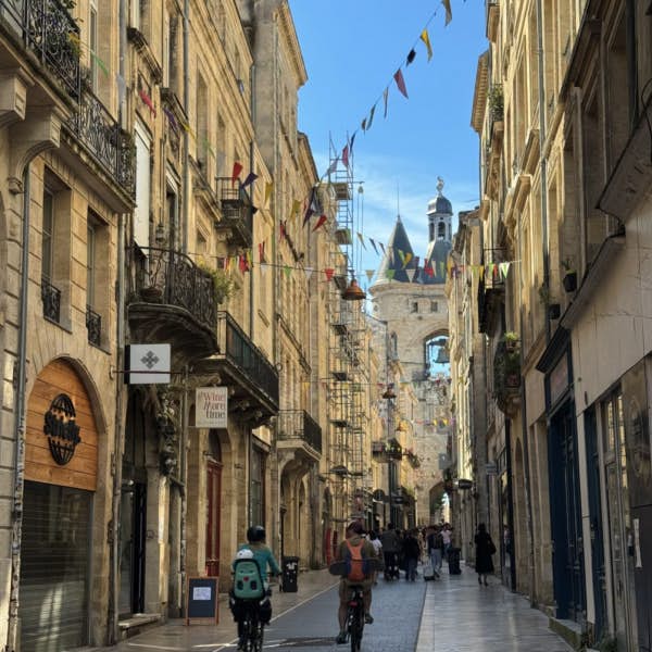 A street in Bordeaux, France