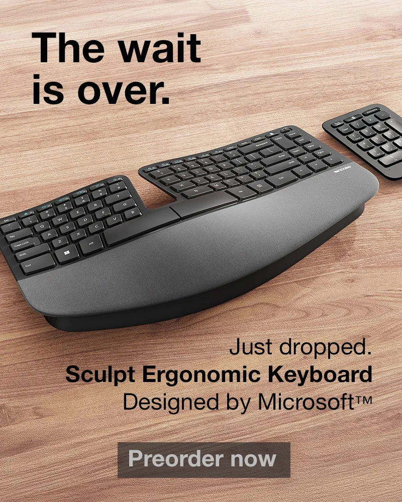 Sculpt Ergonomic Keyboard