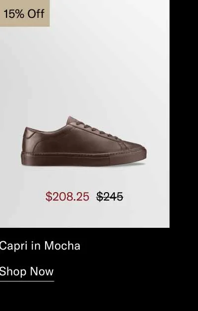 capri in Mocha 15% off. Shop Now