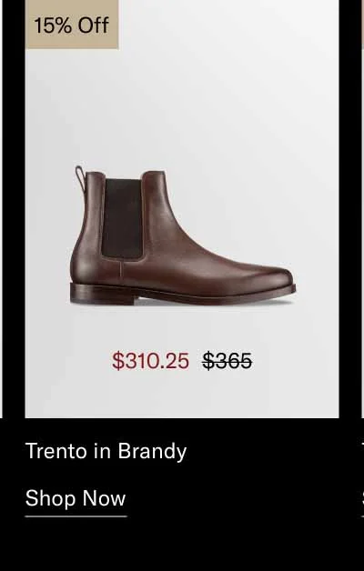 Trento in Brandy 15% off. Shop Now