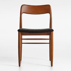 Tate Warm Brown Wood Dining Chair