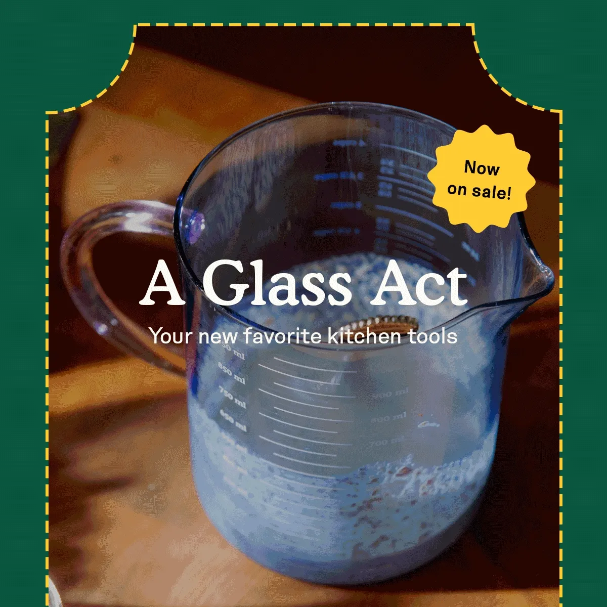 A glass act.