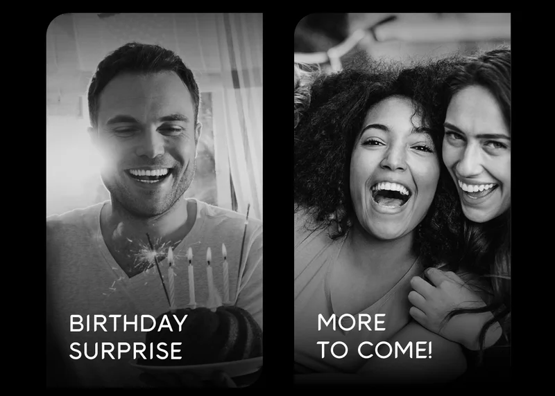 BIRTHDAY SURPRISE, MORE  TO COME!
