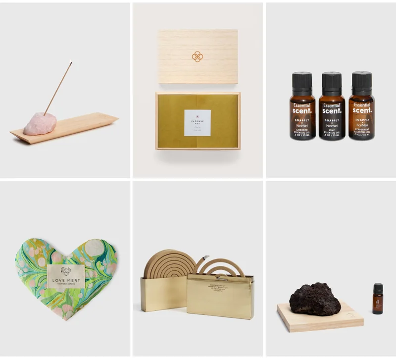 Images of aromatherapy products