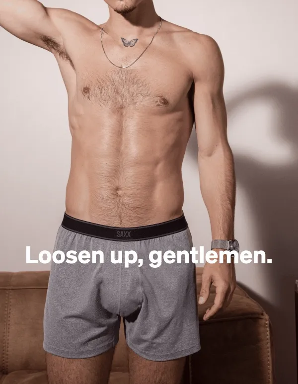 Loosen up, gentlemen.
