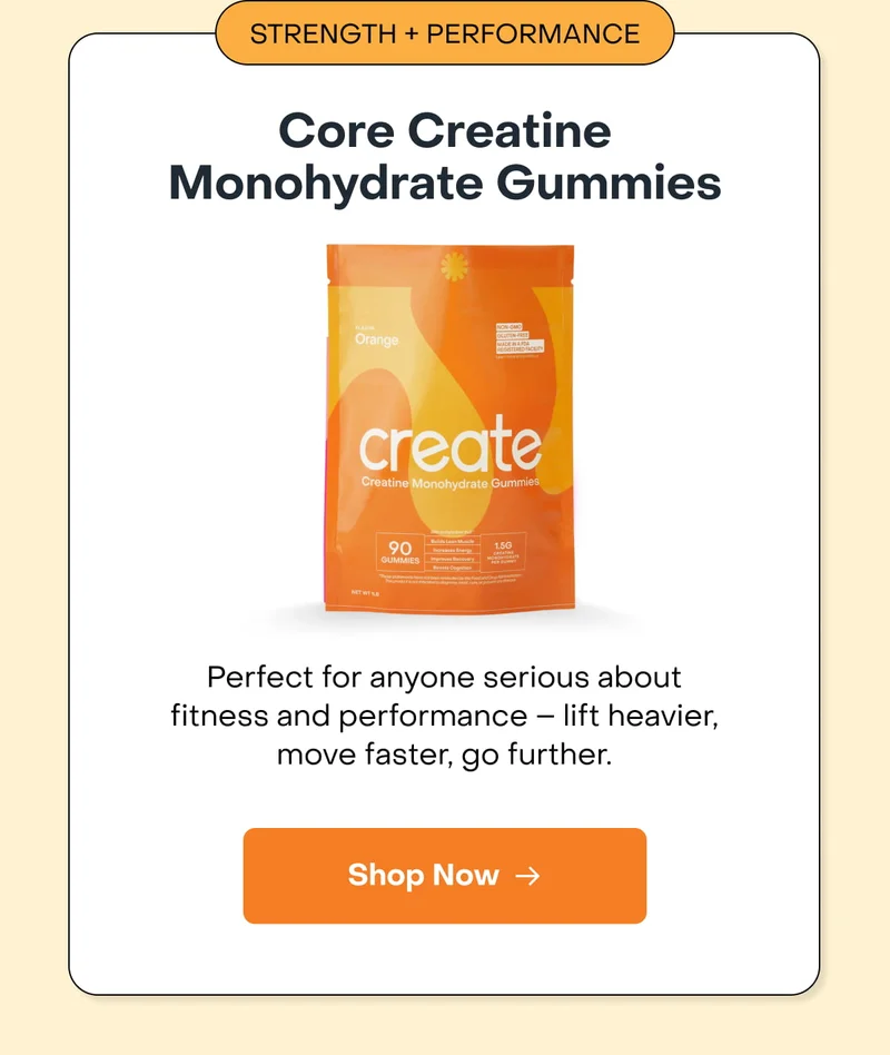 Core Creatine Monohydrate Gummies