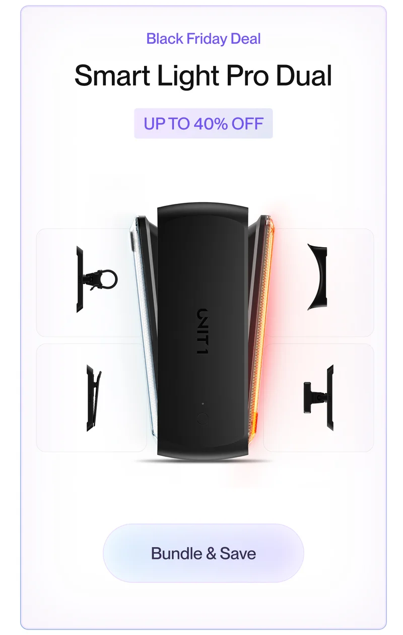 Black Friday Deal of our Smart Light Pro Dual, communicating up to 40% off.