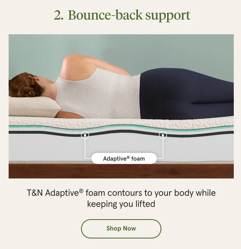 Bounce-back support